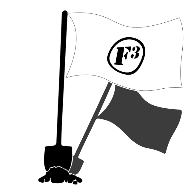 F3 Shovel Flag